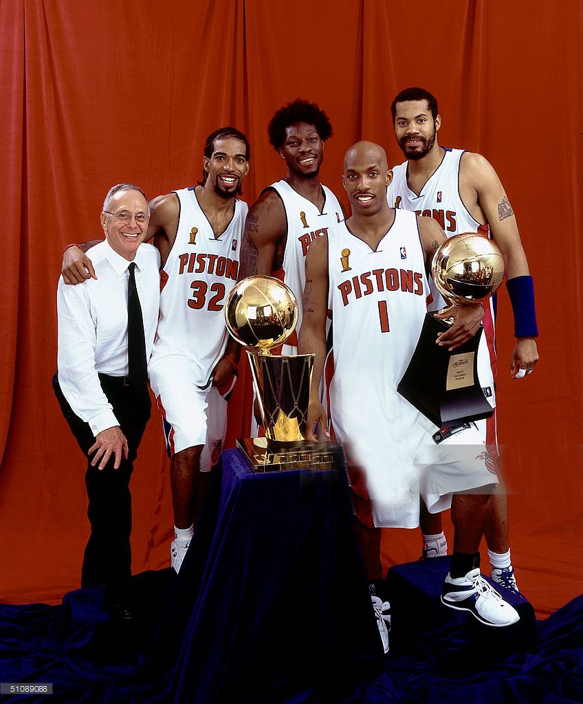 The 2004 Detroit Pistons Are The Only Modern-Day Championship Team In The  NBA Without A Single Top 75 Player